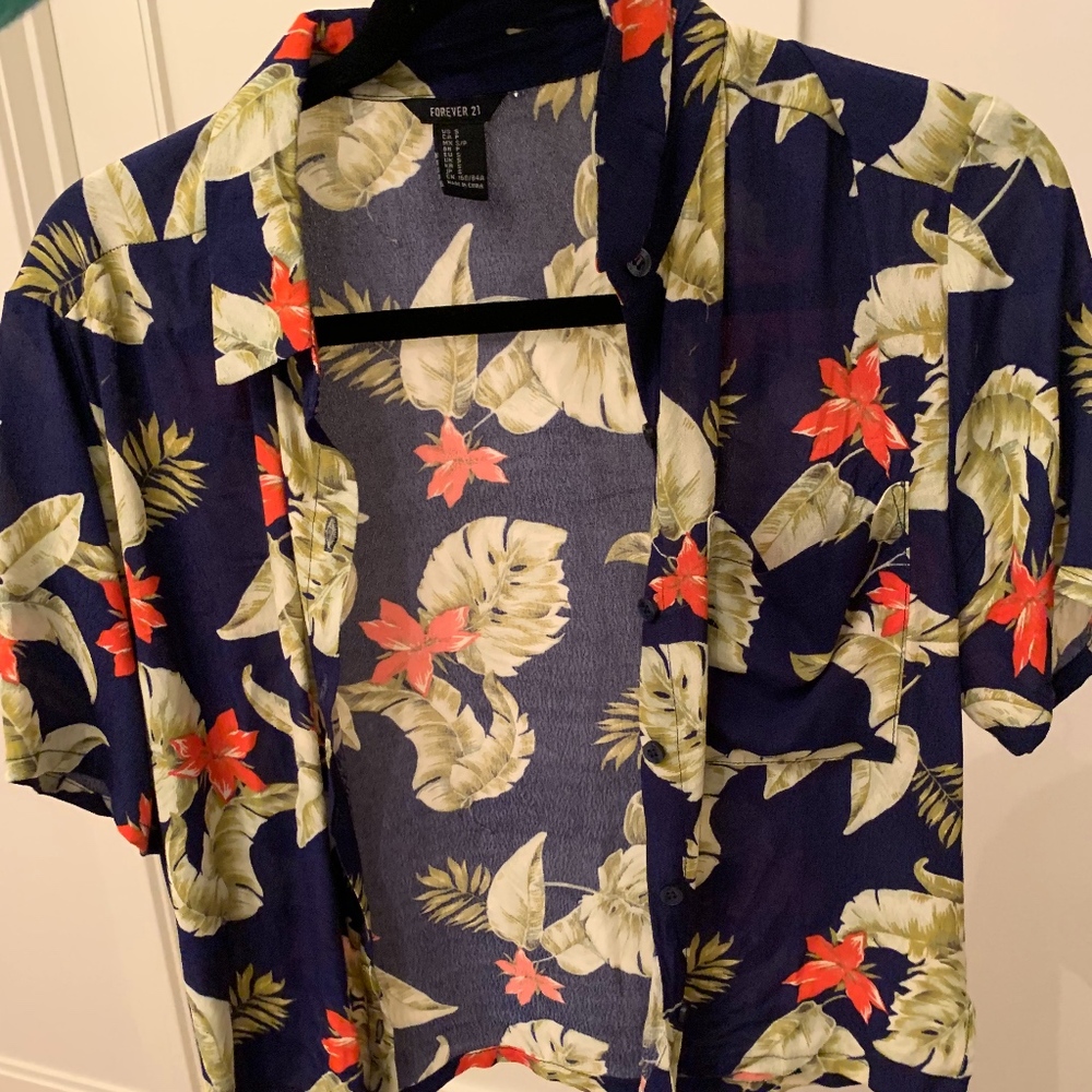 Forever 21 Hawaiian Shirt